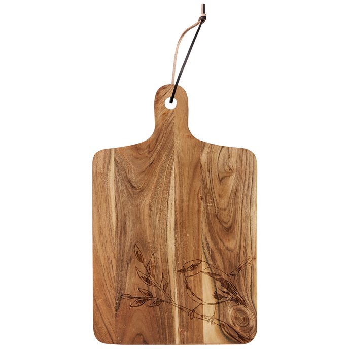 Leaves Etched Wood Cutting Board Thumbnail