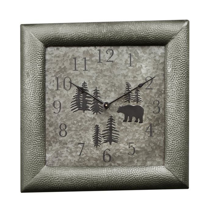 Wild Woods Bear Clock Thumbnail