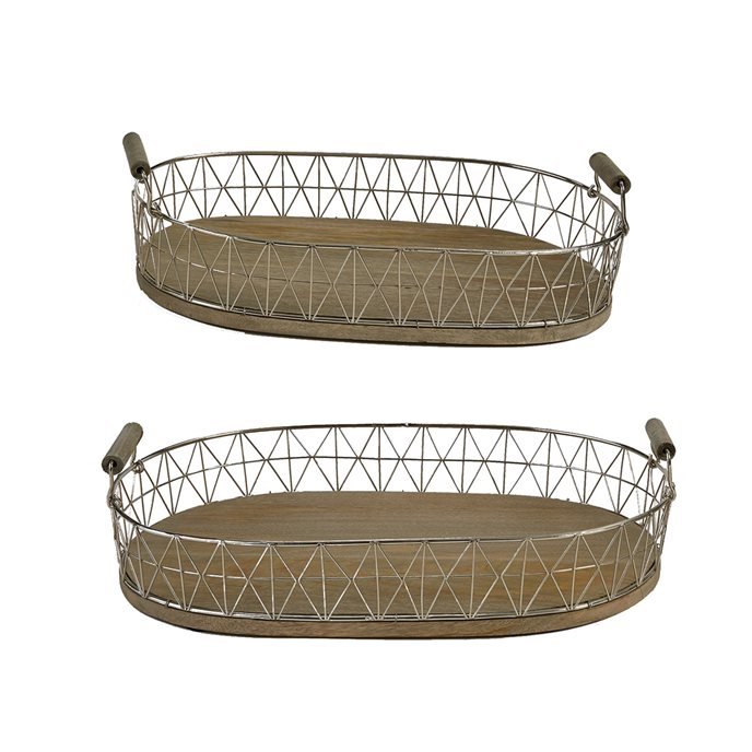 Crestwood Oval Trays Set/2 Thumbnail