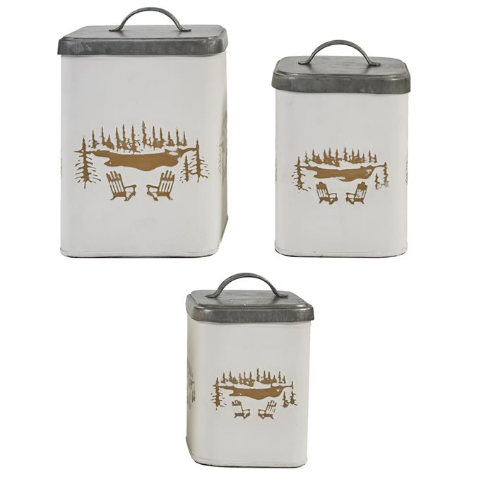 Adirondack Canisters Set of 3 Thumbnail