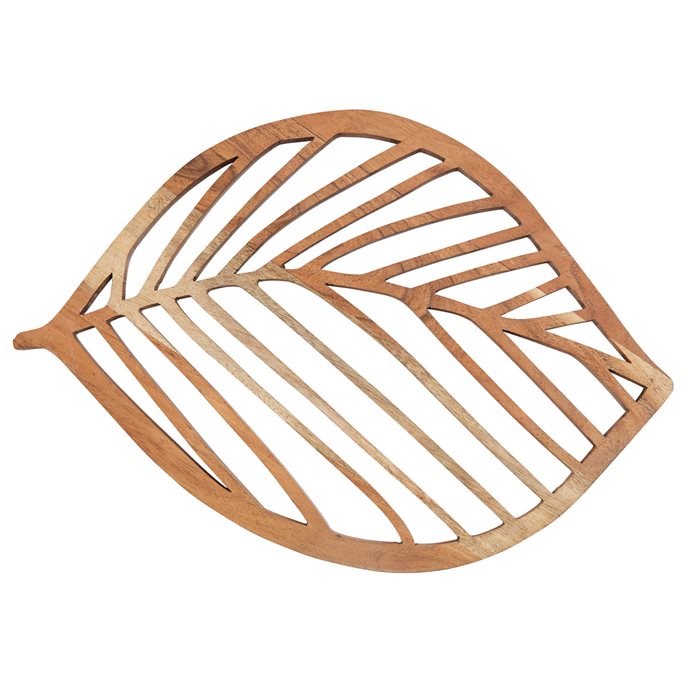 Leaf Wood Charger Thumbnail