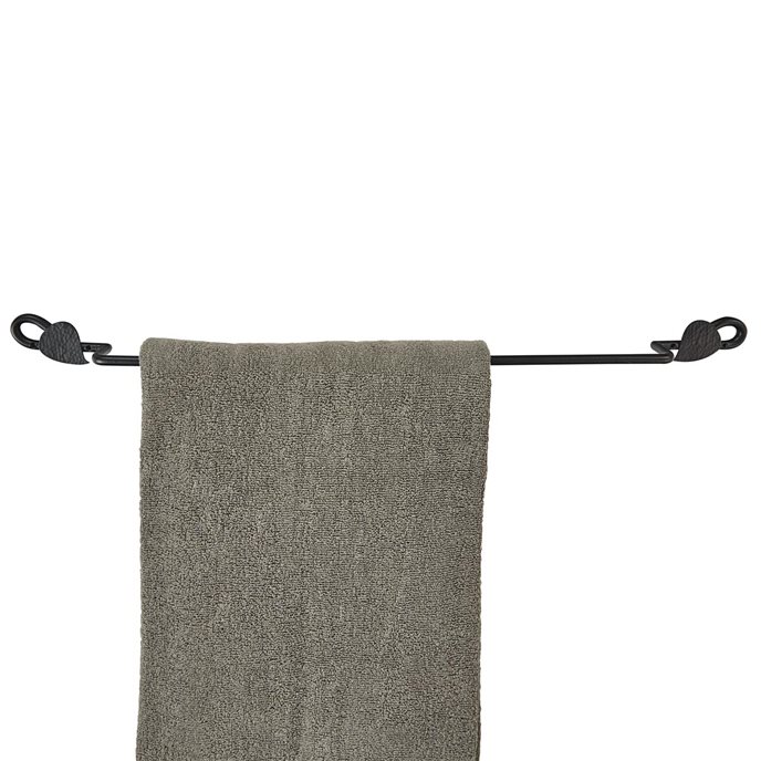 Hammered Leaf Towel Bar 24" Thumbnail