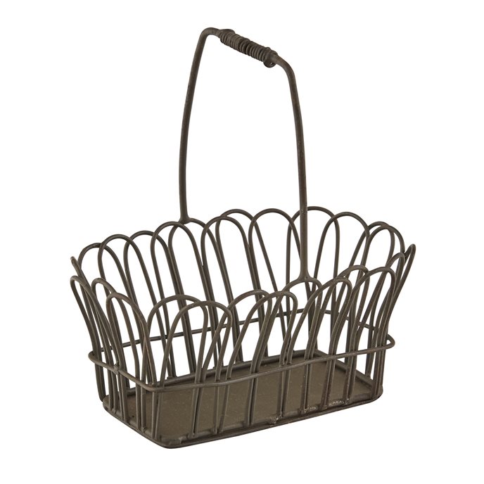 Scalloped Wire Condiment Caddy Thumbnail