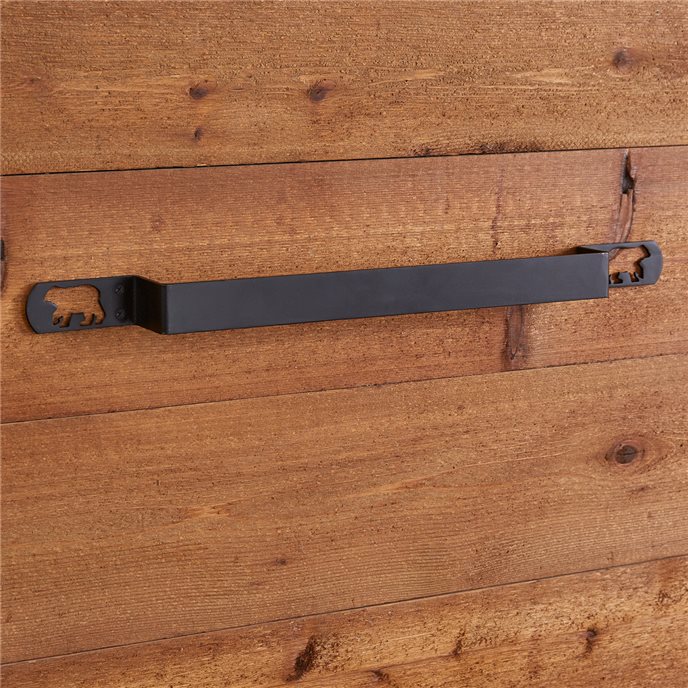 Black Bear Towel Bar 16" Thumbnail
