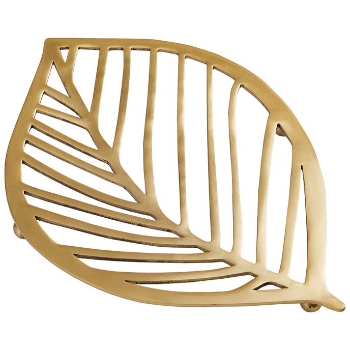 Leaf Metal Trivet Thumbnail