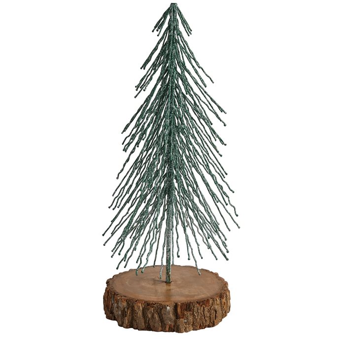 Brush Tree With Wood Base - Medium Thumbnail