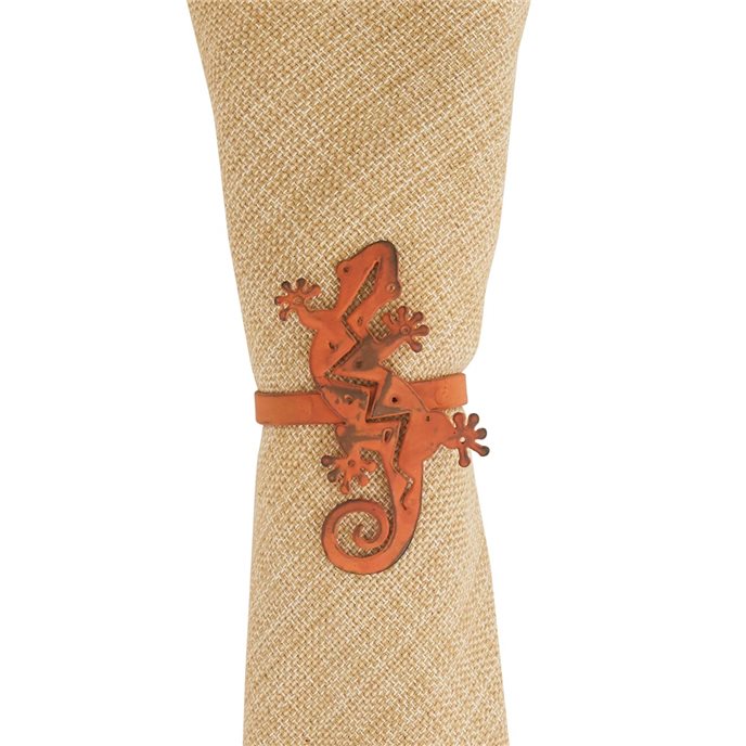 Gecko Napkin Ring - Orange Thumbnail