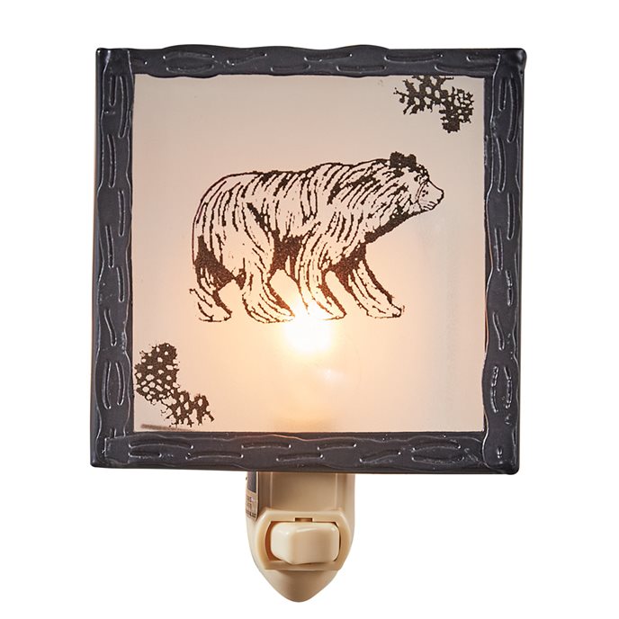 Rustic Bear Night Light Thumbnail