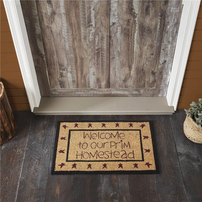 Connell Coir Welcome Rug Rect Stars 20x30 Thumbnail
