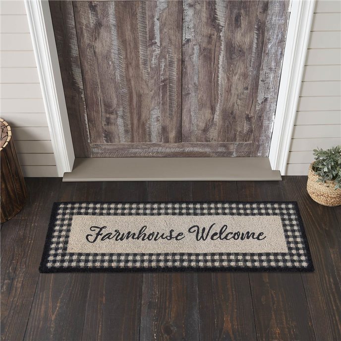 Finders Keepers Farmhouse Welcome Coir Rug Rect 17x48 Thumbnail
