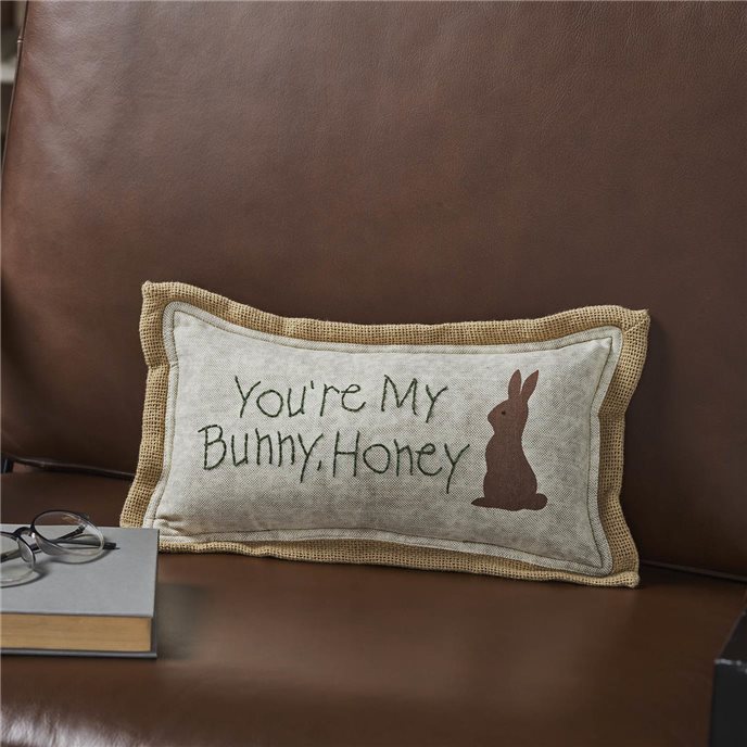 Spring In Bloom You're My Bunny Honey Pillow 7x13 Thumbnail