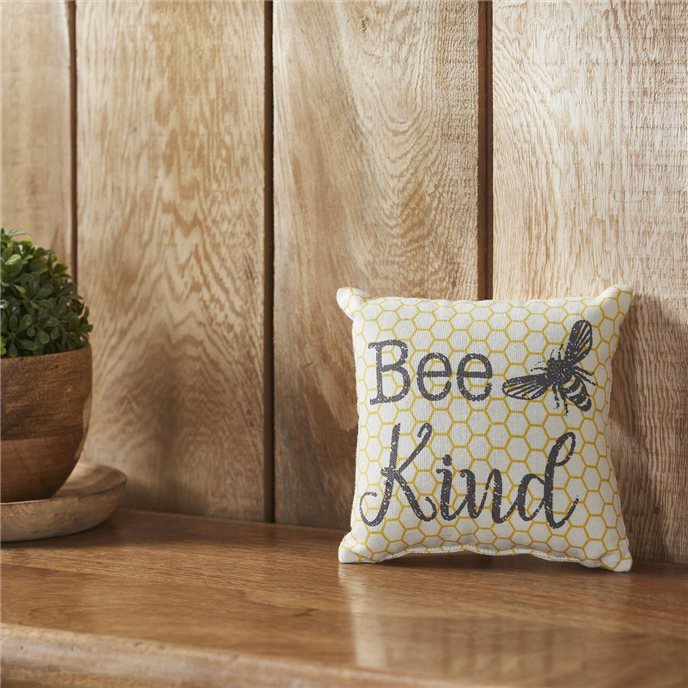 Buzzy Bees Bee Kind Pillow 6x6 Thumbnail