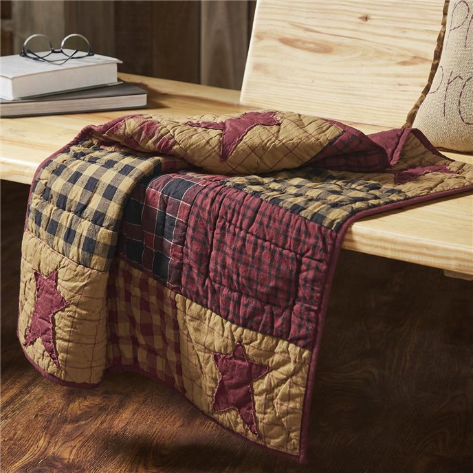 Connell Quilted Lap Throw 30Wx30L Thumbnail