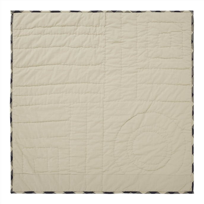 My Country Quilted Lap Throw 32Wx32L Thumbnail