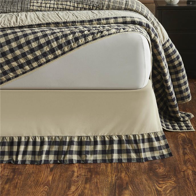 My Country Ruffled Queen Bed Skirt 60x80x16 Thumbnail