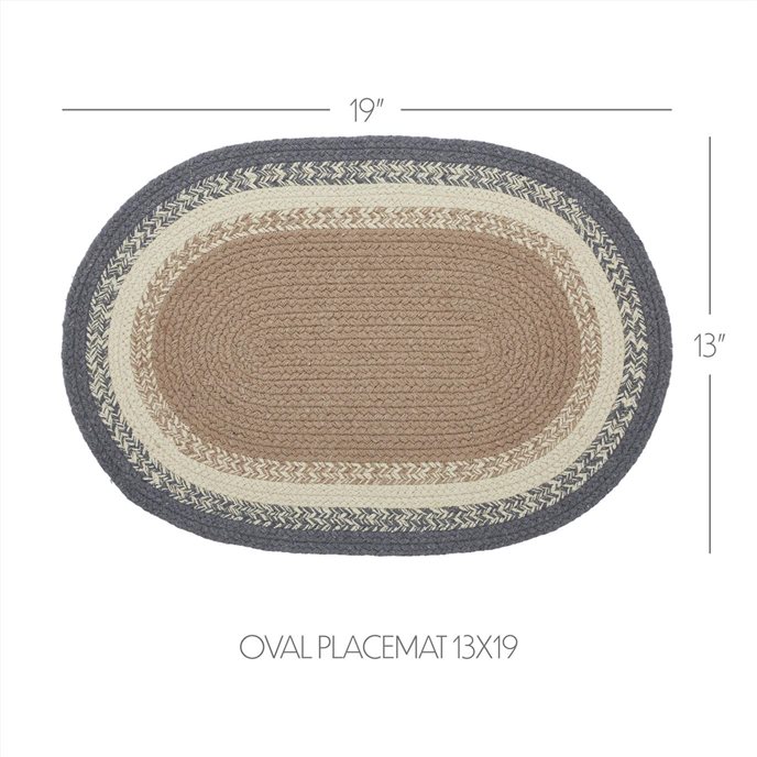 Finders Keepers Oval Placemat 13x19 Thumbnail