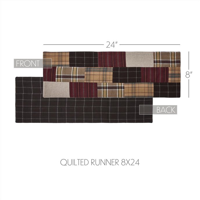 Wyatt Runner Quilted 8x24 Thumbnail