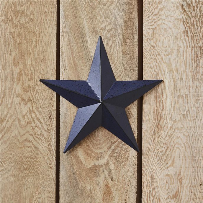 Metal Star Speckled Navy Distressed 8x8 Thumbnail