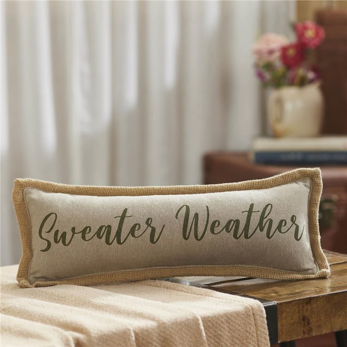 Pumpkin Bounty Sweater Weather Pillow 5x15 Thumbnail