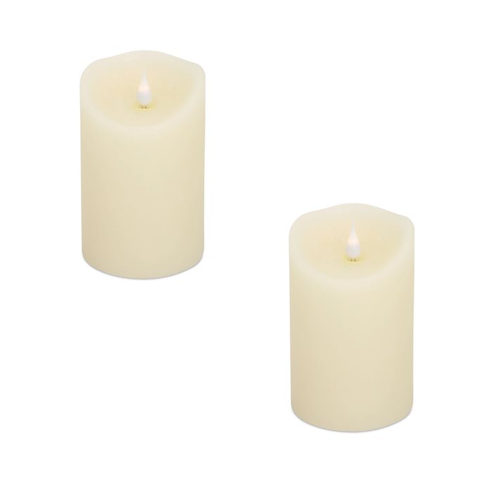 Simplux LED Designer Melted Wax Candle with Remote (Set of 2) Thumbnail
