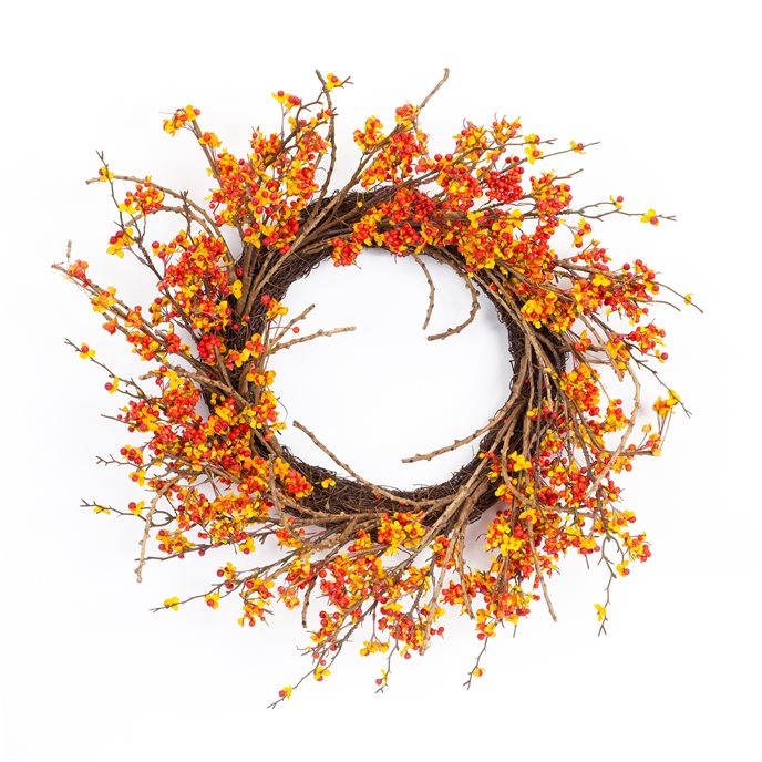 Bittersweet Twig Wreath 24.5"D Thumbnail