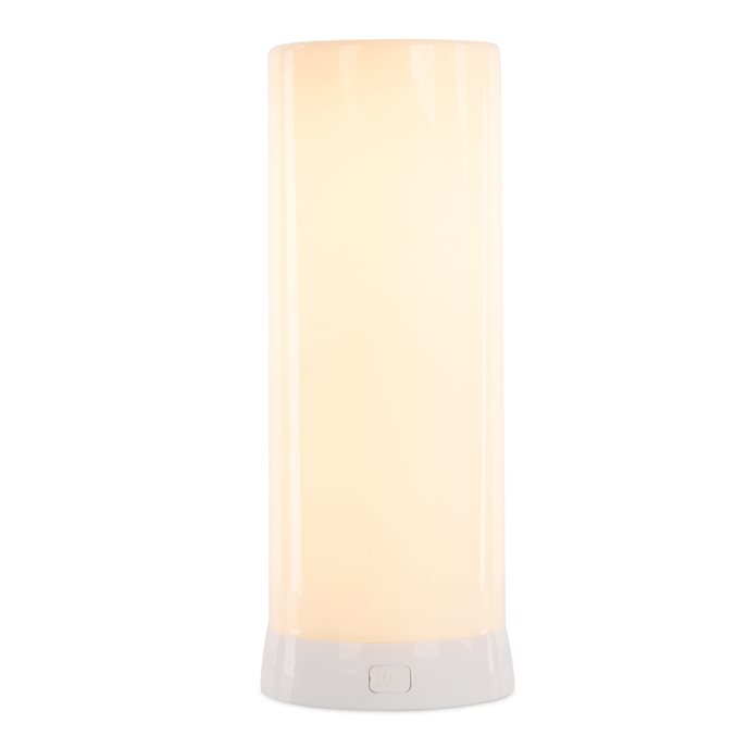 LED FIA Flame Designer Candle with ORANGE Hue 7.5"H Thumbnail