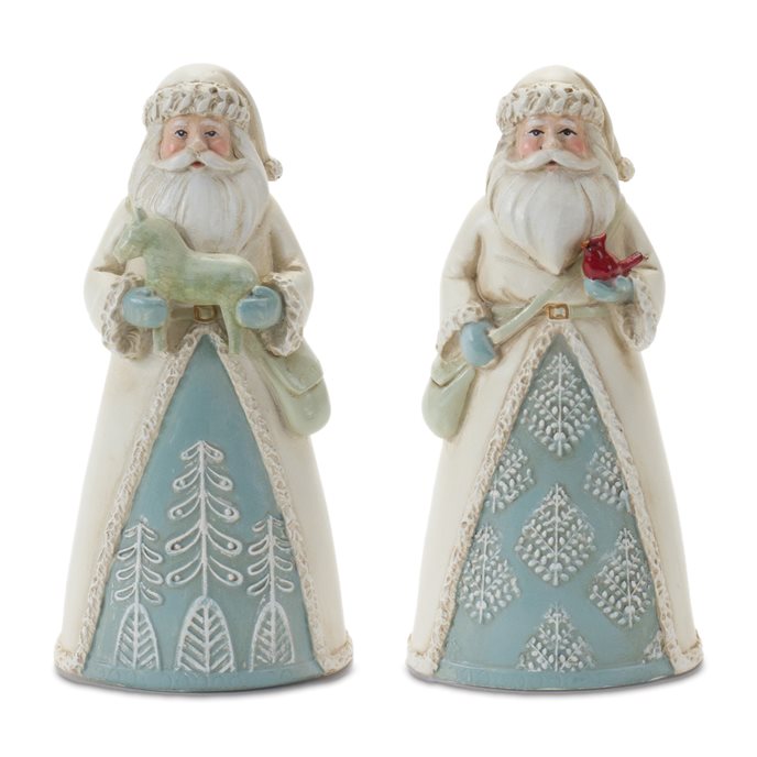 Winter Santa Figurine (Set of 6) Thumbnail