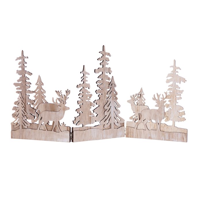 Winter Forest Scene Trifold Display 23.75"L Thumbnail