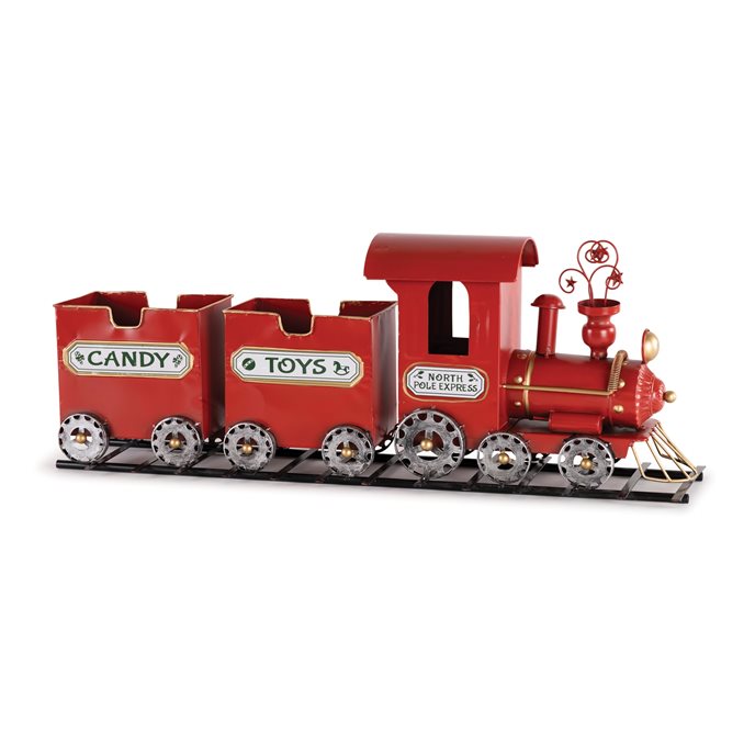 Toy Train on Track Display 29.25"L Thumbnail