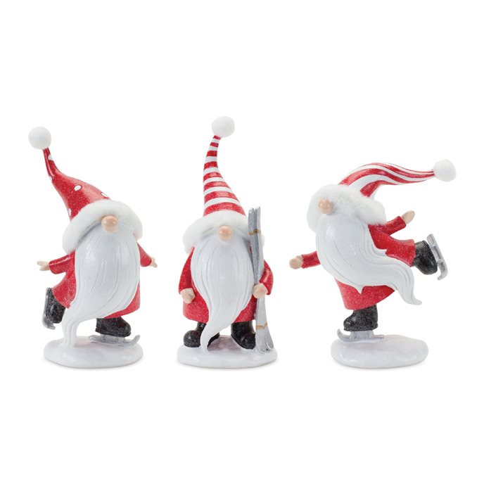 Winter Sport Gnome Figurines (Set of 3) Thumbnail