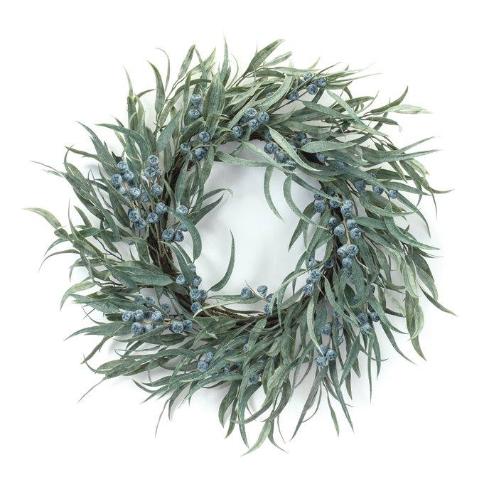 Long Blade Eucalyptus Wreath 26"D Thumbnail