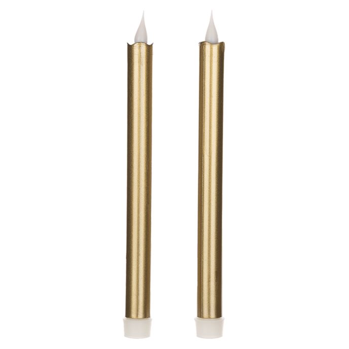 Simplux Designer LED Taper Candle with remote (Set of 2) Thumbnail