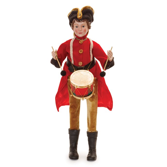 Vintage Drummer Boy Figure 18.5" Thumbnail