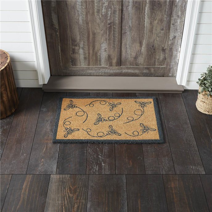 Buzzy Bees Coir Rug Rect 20x30 Thumbnail