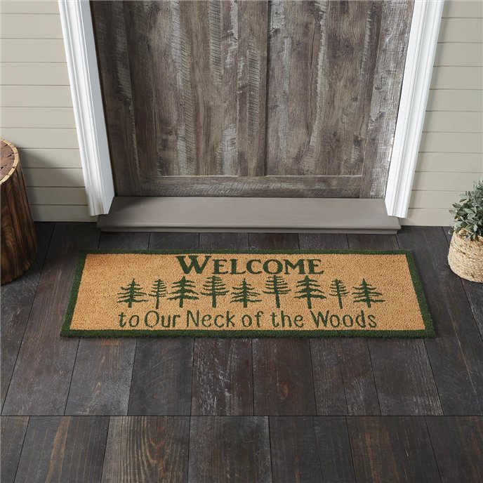Neck Of Woods Coir Welcome Rug Rect 17x48 Thumbnail