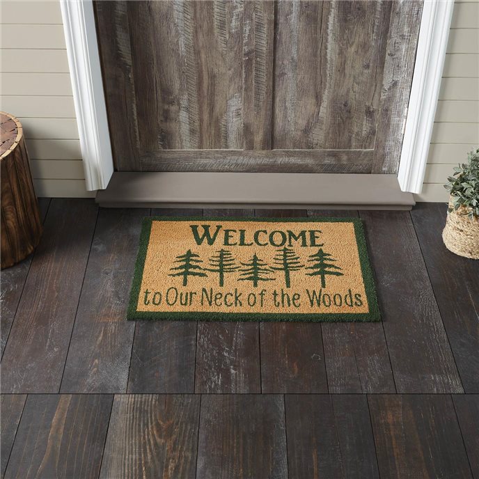 Neck Of Woods Coir Welcome Rug Rect 20x30 Thumbnail