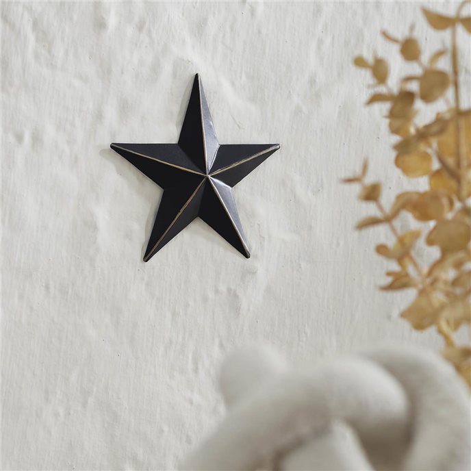 Metal Star Black Distressed 4x4 Thumbnail