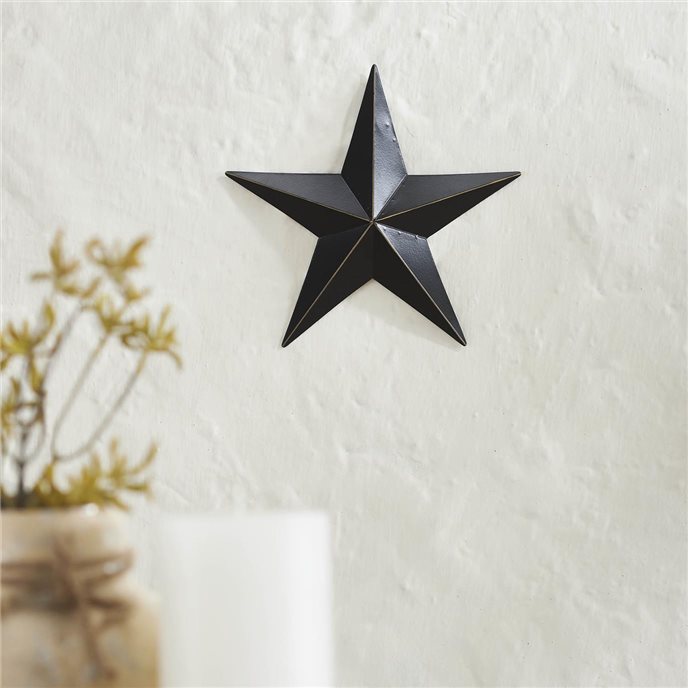 Metal Star Black Distressed 8x8 Thumbnail