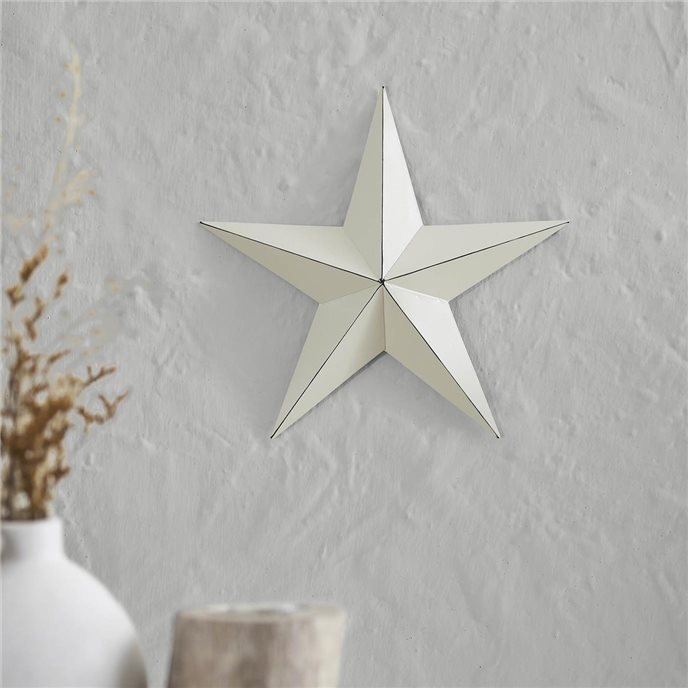 Metal Star Creme Distressed 12x12 Thumbnail
