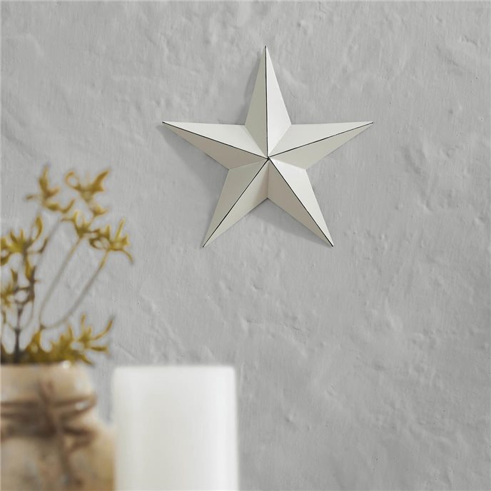 Metal Star Creme Distressed 8x8 Thumbnail