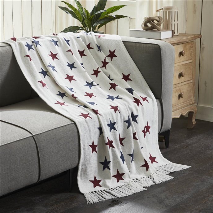 Celebration Stars Woven Throw 50x60 Thumbnail