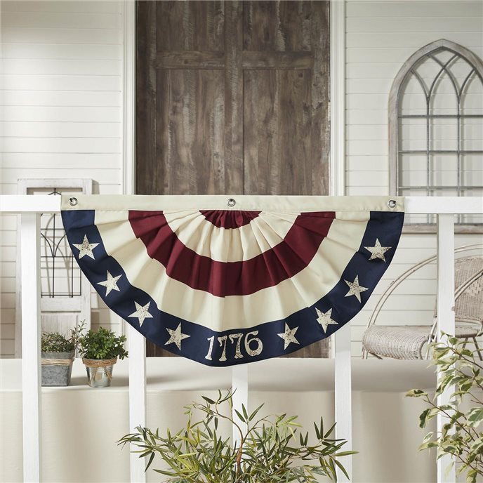 My Country 1776 USA Bunting Flag 18x36 Thumbnail