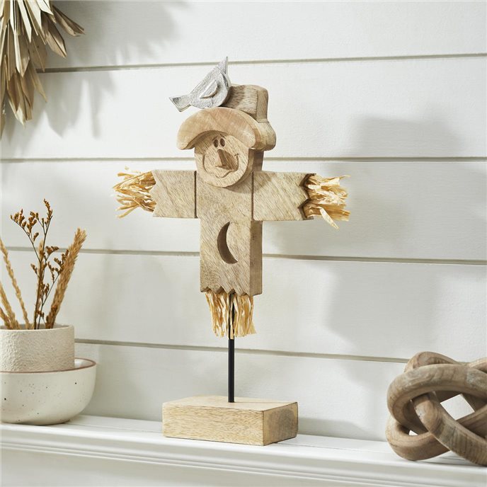 Natural Wooden Scarecrow 16.25x10x3 Thumbnail
