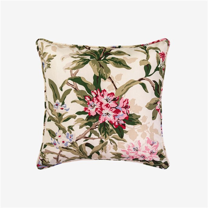 Hillhouse Square Pillow - Floral 20" Piped Thumbnail