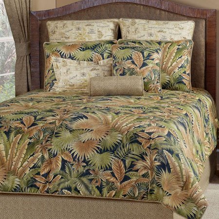 Bahamian Nights King size 10 piece Comforter Set Thumbnail