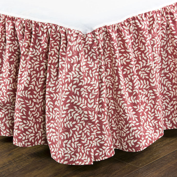 Bouvier Red Queen 18" Drop Bed Skirt Thumbnail