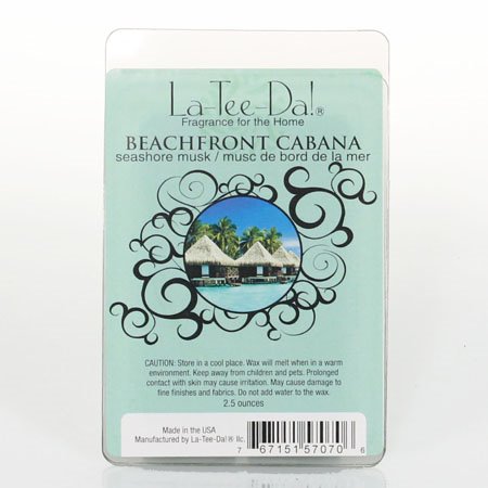 La-Tee-Da Wax Melts Beachfront Cabana - Seashore Musk Thumbnail