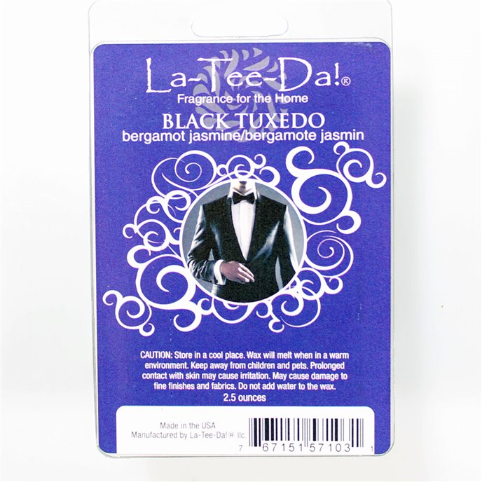 La-Tee-Da Wax Melts Black Tuxedo Thumbnail