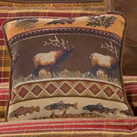 Gatlinburg Elk Accent Pillow Thumbnail