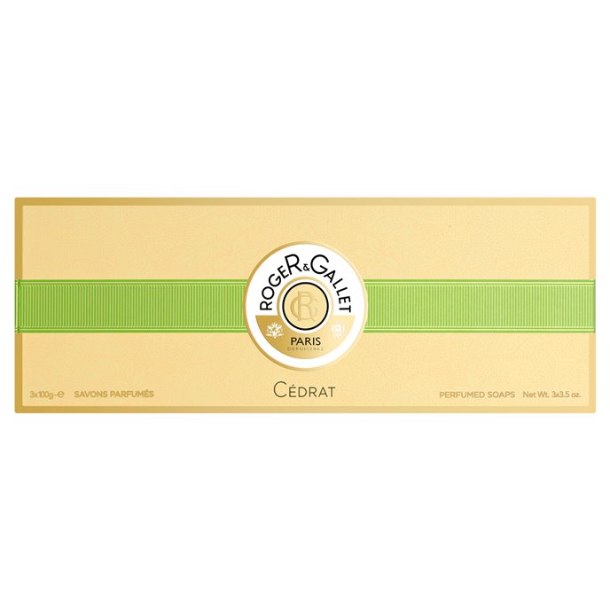Roger & Gallet Citron Perfumed Soap Box of 3 (3 x 3.5 oz.) Thumbnail